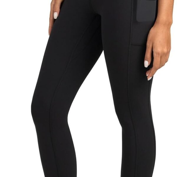 Women's High Waisted Yoga Pants 7/8 Length Leggings with Pockets